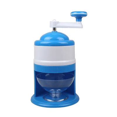 ICE GoLa Machine / Handle Diy Ice Crusher Manual Multifunction Portable Ice Slush Maker Home Snow Cone Smoothie Ice Block Making Machine Ice Shaver(random color)