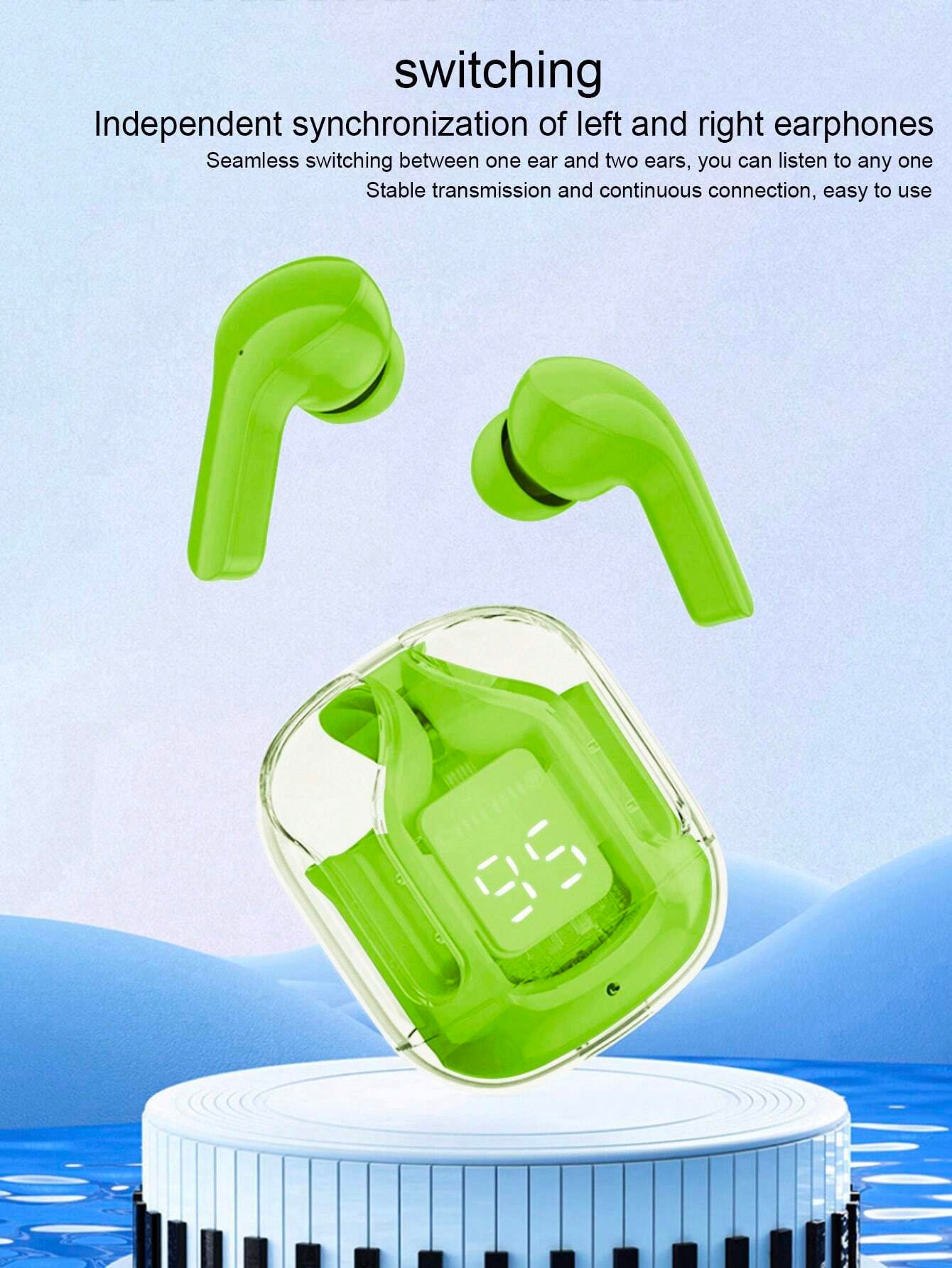 3.1 Professional Air 31 Tws Transparent Earbuds Bluetooth 5.3v (random color ) - Image 4
