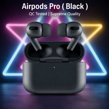 Apple AirPods Black Special Edition (2nd Generation) with Active Noise Cancellation ? Seamless Wireless Audio (With Box)