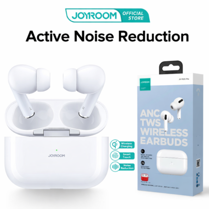 Joyroom JR-T03s Pro 2 ANC TWS Wireless Earbuds | Wireless Bluetooth Earbuds | HiFi Sound | Long Battery Life | Free Premium Case
