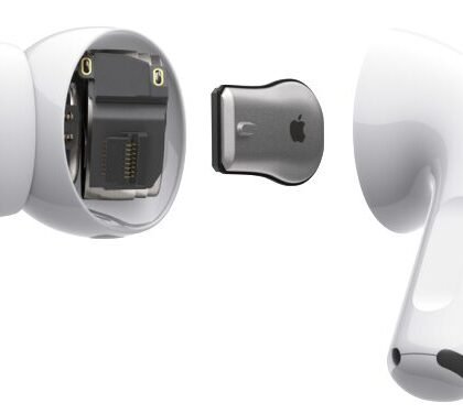 White New Apple Airpod Pro 2 Hengxuan TC charging(High Copy) white