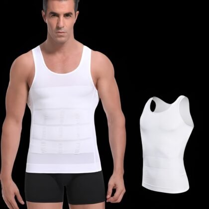 Slim N Fit Body Shaper Vest Shirt ? Tank Top Sleeveless Shape wear For Men