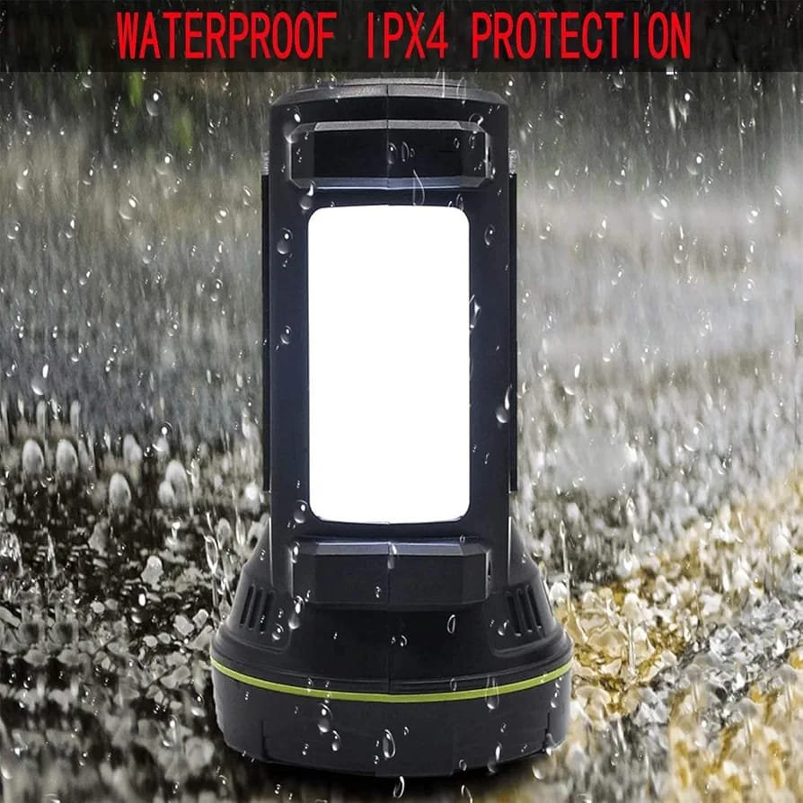 LED Searchlights Handheld Lantern 13000LM 2 Modes USB Rechargeable LED Flashlights High Power Outdoors Camping Hunting Lamp Portable Spotlight - Image 3