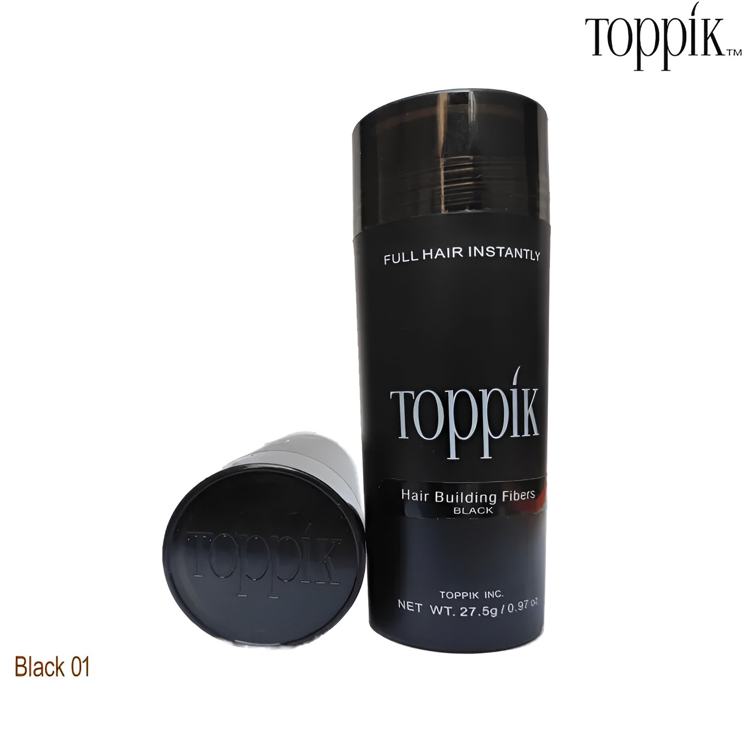Professional Branded Toppik Hair Building Fiber 3-in-1 Combo Pack. This Set Includes Toppik Hair Fiber, Fiber Hold Spray & Hairline Optimizer Comb - Image 2